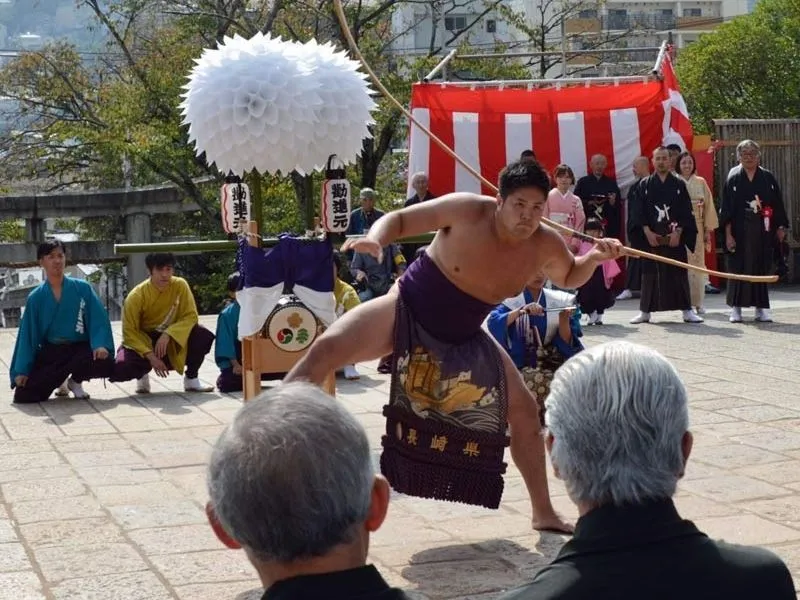 西古川町の奉納