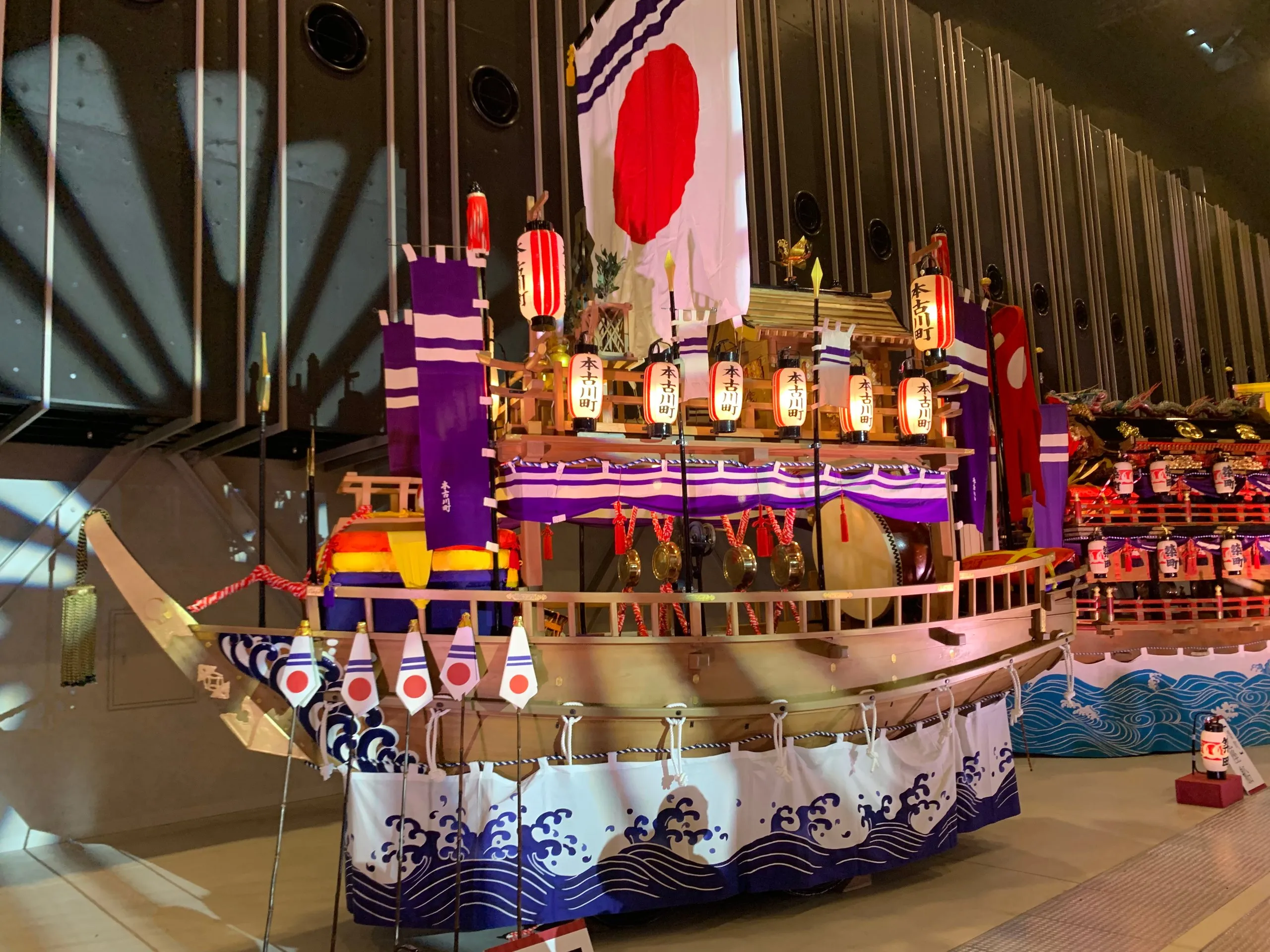 ながさき大くんち展の本古川町の御座船